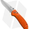 Benchmade Griptilian AXIS Lock Knife Orange (3.45" Satin Serr) 551SH2O