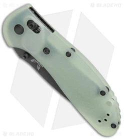 Benchmade Griptilian Tanto Lm Ed. AXIS Lock Knife Jade G-10 (3.25" Black M4) -Benchmade Sales Store Benchmade Griptilian Tanto Limited Edition AXIS Lock Jade G 10 Black BHQ 175590 jr spine