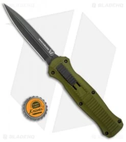 Benchmade Infidel OTF Automatic Knife OD Green (3.91" DLC S30V) Exclusive -Benchmade Sales Store Benchmade Infidel OTF Auto OD Green DLC Exclusive 3300DLC 1802 BHQ 81491 jr bottlecap