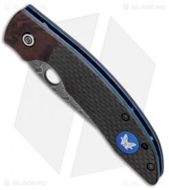 Benchmade Mini-AFCK Gold Class Knife 812-101 (3.19" Damascus) #03 -Benchmade Sales Store Benchmade Mini AFCK Gold class 812 101 Damascus 3 BHQ 8291 jr spine