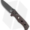 Benchmade Mini Adamas AXIS Lock Knife Burgundy Micarta (3.3" Black) 273BK-2201