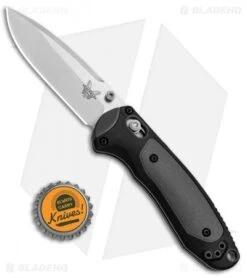 Benchmade 595 Mini Boost AXIS-Assist Knife Black/Gray (3.11" Satin) -Benchmade Sales Store Benchmade Mini Boost AXIS Assist Black Gray 595 BHQ 78758 jr bottlecap