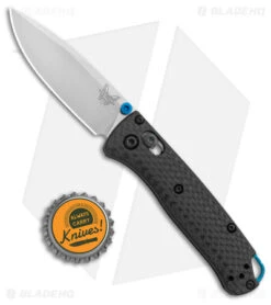 Benchmade Mini Bugout AXIS Lock Knife Carbon Fiber (2.8" Satin S90V) 533-3 -Benchmade Sales Store Benchmade Mini Bugout AXIS Lock CF Satin BHQ 137281 jr bottlecap