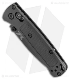 Benchmade Mini Bugout AXIS Lock Knife Black CF-Elite (2.8" Black) 533BK-2 -Benchmade Sales Store Benchmade Mini Bugout AXIS Lock Knife Black 2.8 Black 533BK 2 BHQ 118554 LS Spine