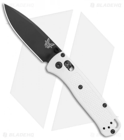 Benchmade Mini Bugout AXIS Lock Knife White (2.82" Black) 533BK-1 1 Benchmade Mini Bugout AXIS Lock Knife White (2.82" Black) 533BK-1