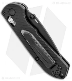 Benchmade Mini Freek AXIS Lock Knife Black/Gray (3" Black Serr) 565SBK 6 Benchmade Mini Freek AXIS Lock Knife Black/Gray (3" Black Serr) 565SBK -Benchmade Sales Store Benchmade Mini Freek AXIS Lock Black Gray Black Serr 565SBK BHQ 78913 jr side