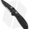 Benchmade Mini Griptilian AXIS Lock Knife Black (2.91" Black Serr) 556SBK-S30V