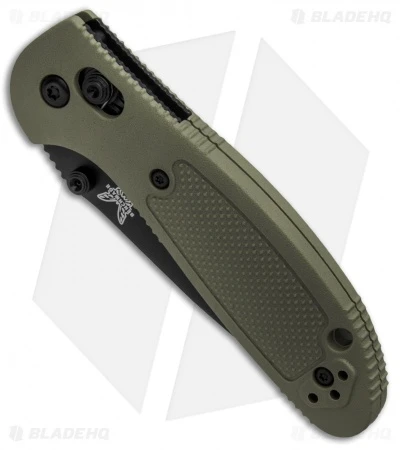 Benchmade Mini Griptilian AXIS Lock Knife Olive Drab (2.91" Black) 556BKOD-154CM 2 Benchmade Mini Griptilian AXIS Lock Knife Olive Drab (2.91" Black) 556BKOD-154CM - Image 2