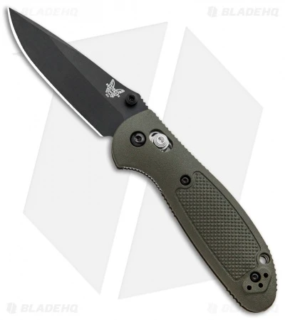 Benchmade Mini Griptilian AXIS Lock Knife Olive Drab (2.91" Black) 556BKOD-154CM 1 Benchmade Mini Griptilian AXIS Lock Knife Olive Drab (2.91" Black) 556BKOD-154CM