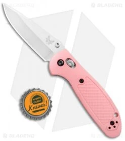 Benchmade Mini Griptilian AXIS Lock Knife (2.91" Satin) 556-PNK-S30V -Benchmade Sales Store Benchmade Mini Griptilian AXIS Lock Satin 556 PNK S30V BHQ 4021 jr bottlecap