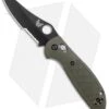 Benchmade Mini Griptilian AXIS Lock Knife Olive Drab (2.91" Serr) 555SBKHGOD