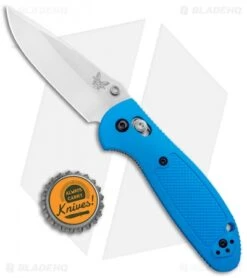 Benchmade Mini Griptilian AXIS Lock Knife Blue (2.91" Satin) 556-BLU-S30V -Benchmade Sales Store Benchmade Mini Griptilian AXIs Lock Blue 556 BLU S30V BHQ 3563 jr bottlecap