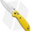 Benchmade Mini Griptilian Knife Yellow (2.91" Satin) 556-YEL-S30V