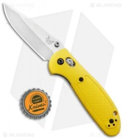 Benchmade Mini Griptilian Knife Yellow (2.91" Satin) 556-YEL-S30V -Benchmade Sales Store Benchmade Mini Griptilian Yellow Satin 556 YEL S30V BHQ 3562 jr bottlecap