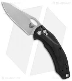 Benchmade Mini Loco AXIS Lock Knife Black G-10 (3.38" Stonewash) 818