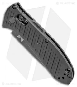 Benchmade 5750BK Mini Presidio II Automatic Knife (3.2" Black) -Benchmade Sales Store Benchmade Mini Presidio II Auto Black 5750BK BHQ 108953 jr spine