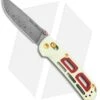 Benchmade Nakamura Limited Edition Saibu AXIS Lock Knife Ivory/Crimson G-10