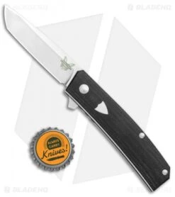Benchmade Oeser Tengu Flipper Liner Lock Knife Black G-10 (2.77" Satin) 601 -Benchmade Sales Store Benchmade Oeser Tengu Flipper LL Black G 10 Satin 601 BHQ 104891 jr bottlecap
