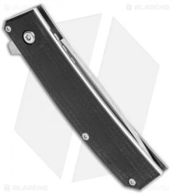 Benchmade Oeser Tengu Flipper Liner Lock Knife Black G-10 (2.77" Satin) 601 -Benchmade Sales Store Benchmade Oeser Tengu Flipper LL Black G 10 Satin 601 BHQ 104891 jr side