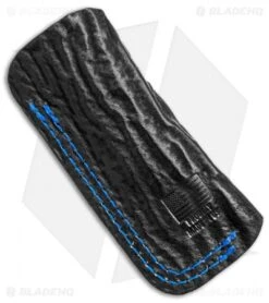 Benchmade Oeser Gold Class Tengu Tool Arctic Storm Fat CF (1.1" Dama) -Benchmade Sales Store Benchmade Oeser Tengu Tool White Black 1in Damasteel Multi Tool 602 211 BHQ 138208 td sheath side