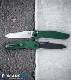 Benchmade Osborne 9400 Automatic Knife Green Aluminum (3.4" Satin) -Benchmade Sales Store Benchmade Osborne 9400 Automatic Knife Green Aluminum Black BHQ 113245 kp crack web
