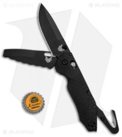 Benchmade Outlast OPTION Lock Rescue Knife Black G-10 (3.6" Black) 365BK -Benchmade Sales Store Benchmade Outlast OPTION Lock Rescue Black G 10 Black 365BK BHQ 92609 jr bottlecap