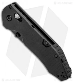 Benchmade Outlast OPTION Lock Rescue Knife Black G-10 (3.6" Black) 365BK -Benchmade Sales Store Benchmade Outlast OPTION Lock Rescue Black G 10 Black 365BK BHQ 92609 jr spine