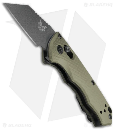 Benchmade Partial Auto Immunity AXIS Lock Knife Woodland Green(1.9" Blk)2950BK-2 1 Benchmade Partial Auto Immunity AXIS Lock Knife Woodland Green(1.9" Blk)2950BK-2