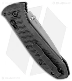 Benchmade Presidio II AXIS Lock Knife Black CF-Elite (3.72" Satin) 570-1 -Benchmade Sales Store Benchmade Preidio II AXIS Lock Black CF Elite Satin 570 1 BHQ 104898 jr side