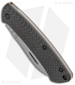 Benchmade Proper Sheepsfoot Slip Joint Knife Carbon Fiber/FDE (2.8" SW) 319-2 -Benchmade Sales Store Benchmade Proper Sheepsfoot SJ CF FDE SW 319 2 BHQ 97554 jr spine
