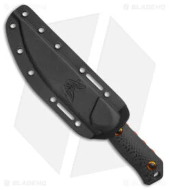 Benchmade Raghorn Hunting Fixed Blade Knife Carbon Fiber (4" Orange) 15600OR -Benchmade Sales Store Benchmade Raghorn Hunting Fixed Blade CF Orange BHQ 137229 jr sheath 2 2