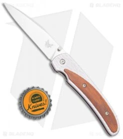 Rare Benchmade Osborne Opportunist Liner Lock Knife (2.99" Satin) 440 -Benchmade Sales Store Benchmade Rare Osborne Opportunist LL 440 BHQ 0334 jr bottlecap