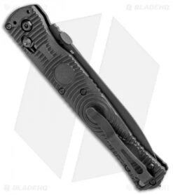 Benchmade SOCP Tactical Folder AXIS Lock Knife CF-Elite (4.5" Black) 391SBK -Benchmade Sales Store Benchmade SOCP Tactical Folder AXIS Lock CF Elite Black 391SBK BHQ 104893 jr side