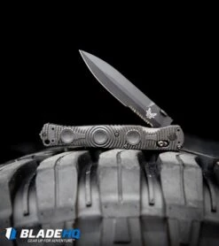 Benchmade SOCP Tactical Folder AXIS Lock Knife CF-Elite (4.5" Black) 391SBK -Benchmade Sales Store Benchmade SOCP Tactical Folder AXIS Lock Knife CF Elite Black 391SBK BHQ 104893 kp tire web