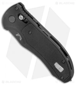 Benchmade Triage AXIS Lock Automatic Knife (3.58" Black Serr) 9170SBK -Benchmade Sales Store Benchmade Triage AXIS Lock Auto Black Serr 9170SBK BHQ 15157 jr spine