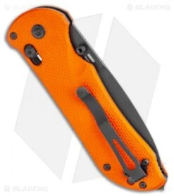 Benchmade Triage AXIS Lock Knife Orange G-10 (3.5" Black Serr) 916SBK-ORG -Benchmade Sales Store Benchmade Triage AXIS Lock Knife Orange G 10 3.5 Black Serr 916SBK ORG BHQ 9699 LS Side