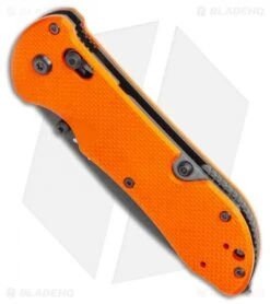 Benchmade Triage AXIS Lock Knife Orange G-10 (3.5" Black Serr) 916SBK-ORG -Benchmade Sales Store Benchmade Triage AXIS Lock Knife Orange G 10 3.5 Black Serr 916SBK ORG BHQ 9699 LS Spine