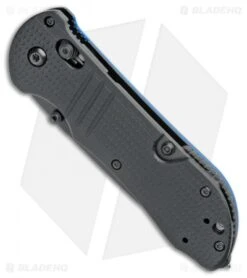 Benchmade 917SBK-1901 Triage Axis Lock Knife Black G-10 (3.4" Black Serr) -Benchmade Sales Store Benchmade Triage Axis Lock black G 10 Black Serr 917SBK 1901 BHQ 105738 jr spine