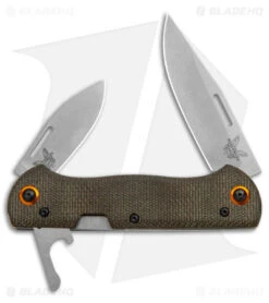 Benchmade Weekender Slip Joint Knife OD Green Micarta (3" SW) 317-1 -Benchmade Sales Store Benchmade Weekender Folding Knife Dark Brown Micarta 3in 2in SW BHQ 137278 jr unnessisary photo
