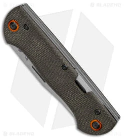 Benchmade Weekender Slip Joint Knife OD Green Micarta (3" SW) 317-1 -Benchmade Sales Store Benchmade Weekender Folding Knife Dark Brown Micarta 3in 2in SW BHQ 137278 td spine jr