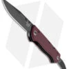 Benchmade Weekender Slip Joint Knife Burgundy Micarta (3" SW Black DLC) 317BK-2