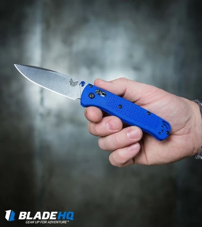 Benchmade Bugout AXIS Lock Pocket Knife Blue (3.24" Satin) 535 6 Benchmade Bugout AXIS Lock Pocket Knife Blue (3.24" Satin) 535 - Image 6