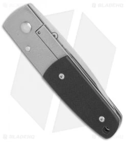 Vintage Benchmade 330 Mel Pardue Knife Ti/Black G-10 (2.4" Satin Serr) -Benchmade Sales Store Vintage Benchmade 330 Mel Pardue ti black G10 satin serr BHQ 71890 er side