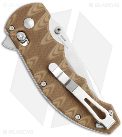 Benchmade Ball Flipper Axis Lock Knife Sand G-10 (3.18" Satin) 300SN 2 Benchmade Ball Flipper Axis Lock Knife Sand G-10 (3.18" Satin) 300SN - Image 2