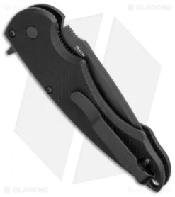 Benchmade Precinct Flipper Liner Lock Knife Black G-10 (3.3" Black) 320BK -Benchmade Sales Store benchmade 320bk precinct flipper side cm