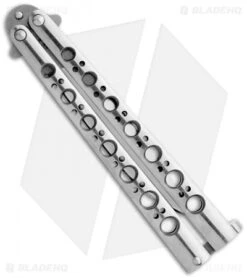 Benchmade 42 Balisong Knife Titanium Butterfly Knife T-Latch (Plain) BM42 -Benchmade Sales Store benchmade 42 bali song t latch butterfly closed