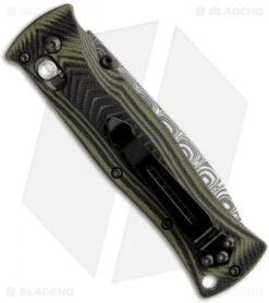 Benchmade Limited Edition 530-1301 Pardue Folder Knife (Damascus) -Benchmade Sales Store benchmade 530 1301 pardue axis back