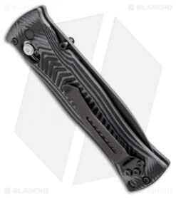 Benchmade Pardue Drop Point AXIS Lock Knife G-10 (3.25" Black) 531BK -Benchmade Sales Store benchmade 531bk pardue axis drop point 154cm black gray side 1