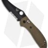 Benchmade Griptilian AXIS Lock Knife Sand (3.45" Black Serr) 550SBKHGSN
