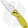 Benchmade Mini Griptilian AXIS Lock Knife Yellow (2.91" Satin) 555HG-YEL